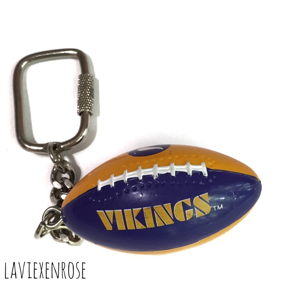 Vikings Football Keychain